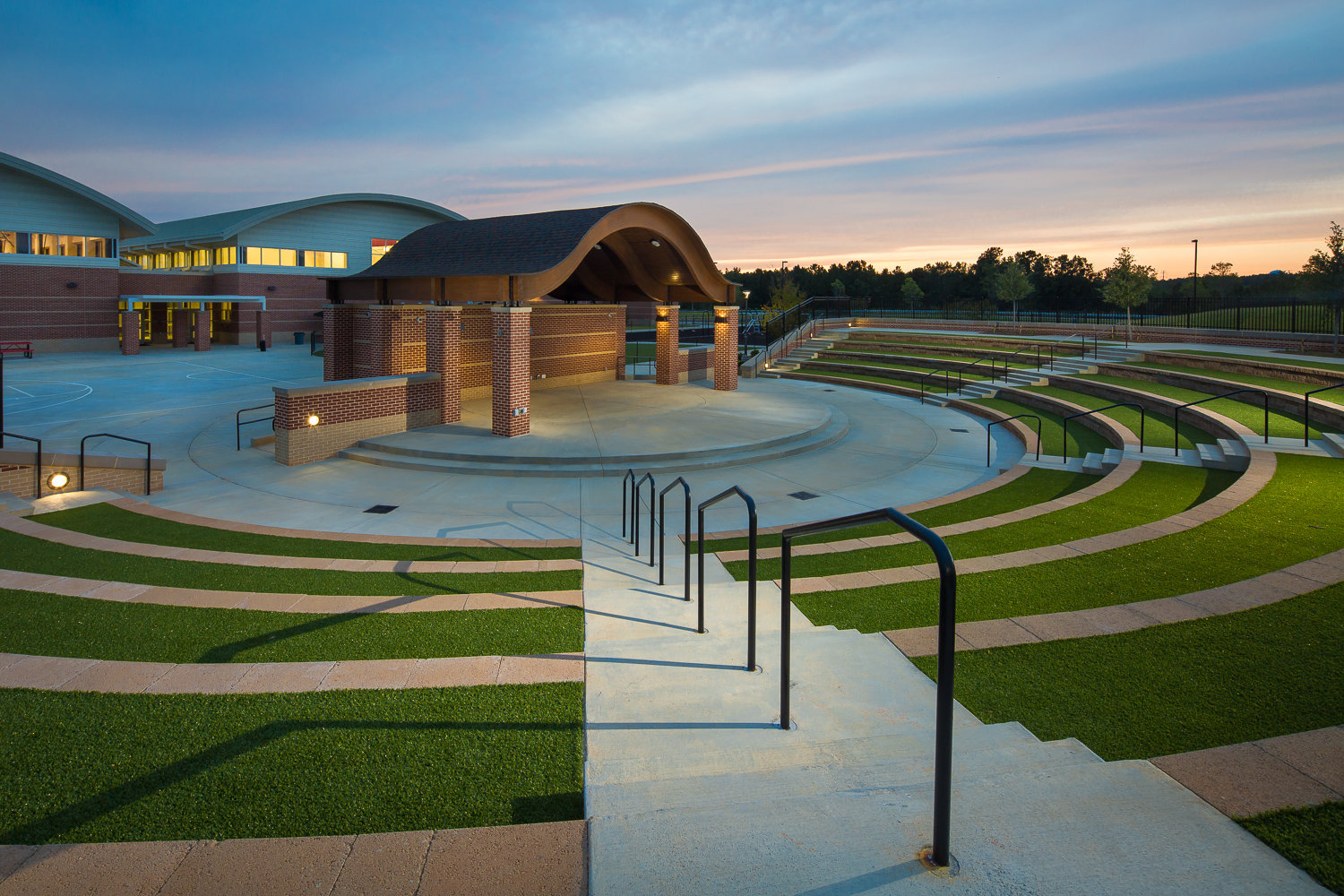 Edmonton Artificial Turf Amphitheater 